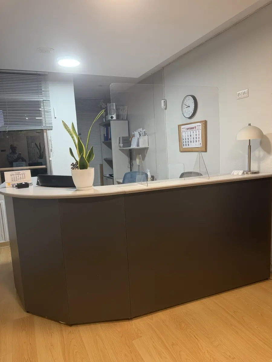 Recepción del Centro Radiológico Conquistadores
